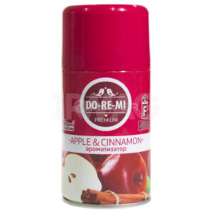 *Освежитель воздуха До ре ми Премиум ЯБЛОКО и КОРИЦА 250мл (сменный блок )