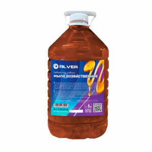 Мыло жидкое хозяйственное alver 5л ПЭТ