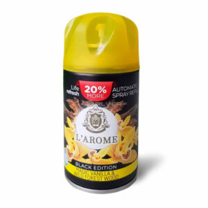 *Освежитель воздуха l`arome magic vanilla & wild forest wood 300мл (сменный блок)