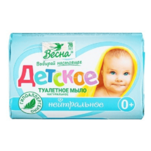Мыло детское Весна Нейтральное 90гр